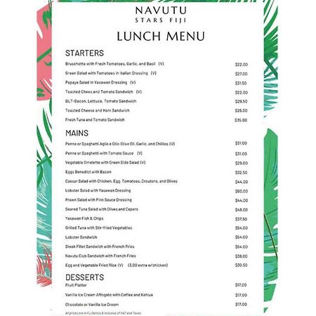 Navutu Stars Resort Matayalevu Bagian luar foto